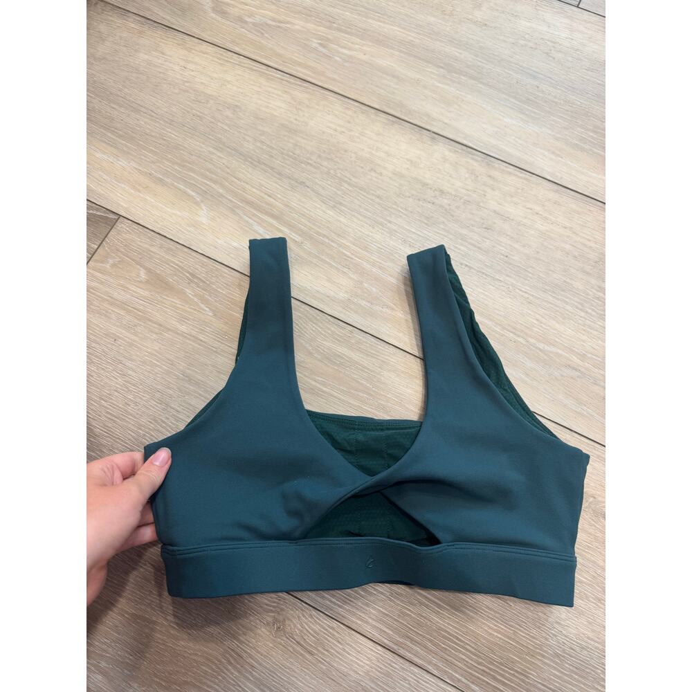 PTULA PURELUXE Summit Sports Bra Medium Evergreen NWOT - Picture 2 of 5